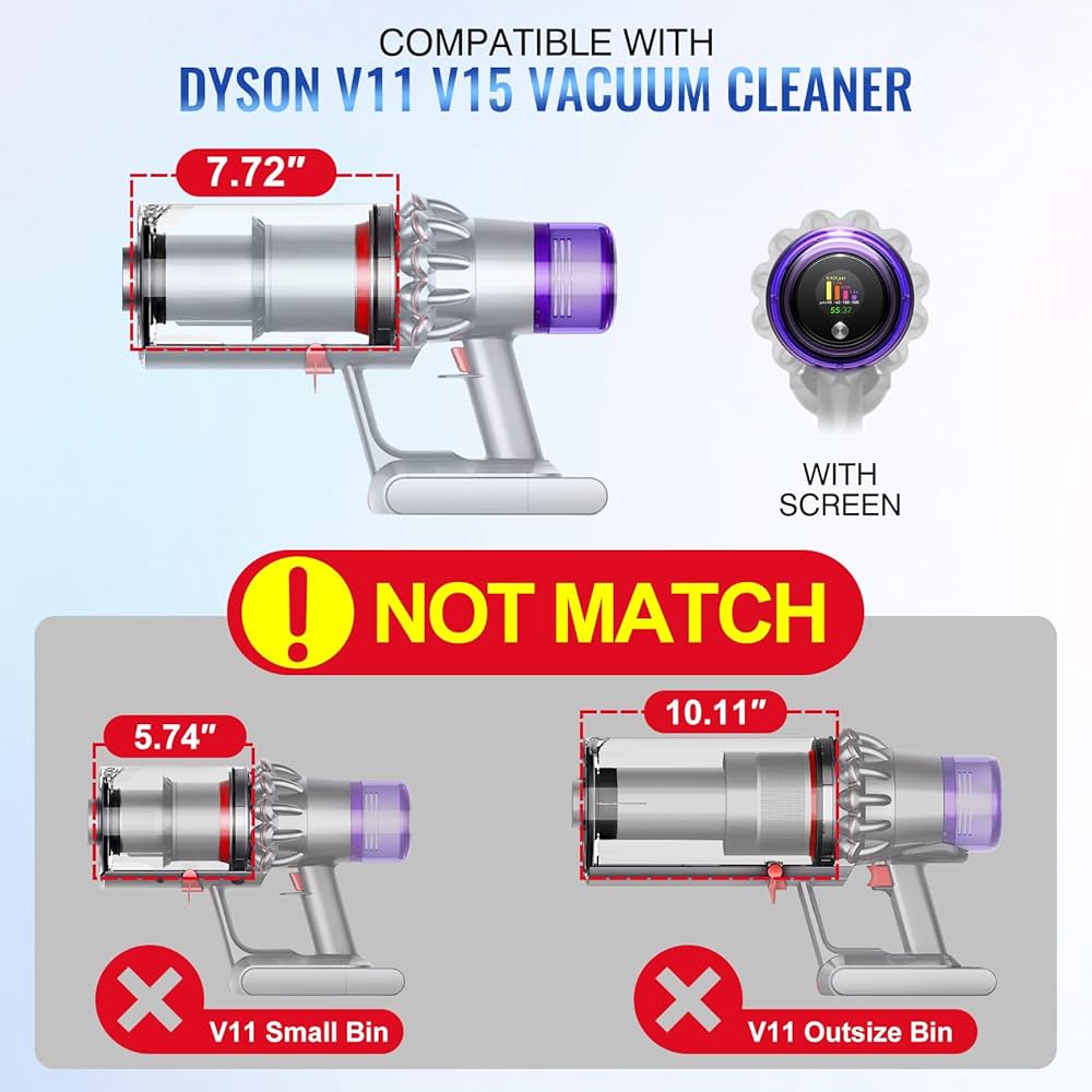 Dyson - dyson v11 sv15ff （新品） Amazon.com - Upgraded Canister Compatible with Dyson V11 V15
